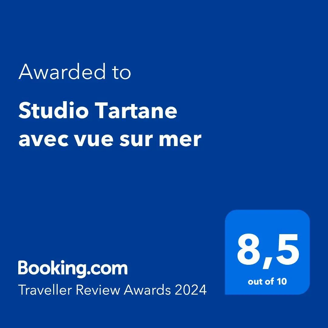 Studio Tartane Avec Vue Sur Mer La Trinite